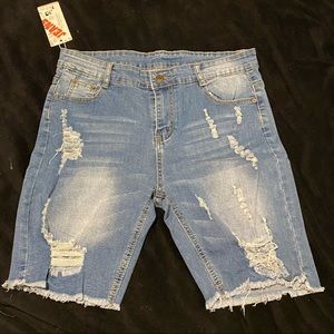 jean shorts